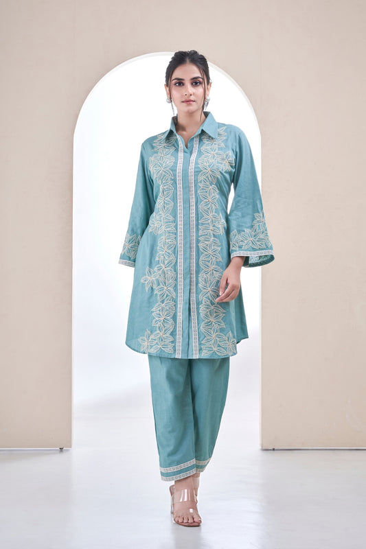 Teal Noor set