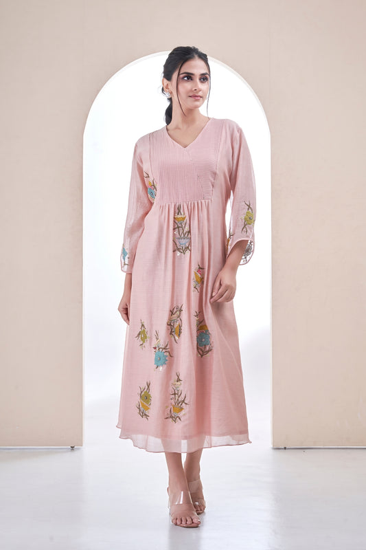 Blush Fleur Dress