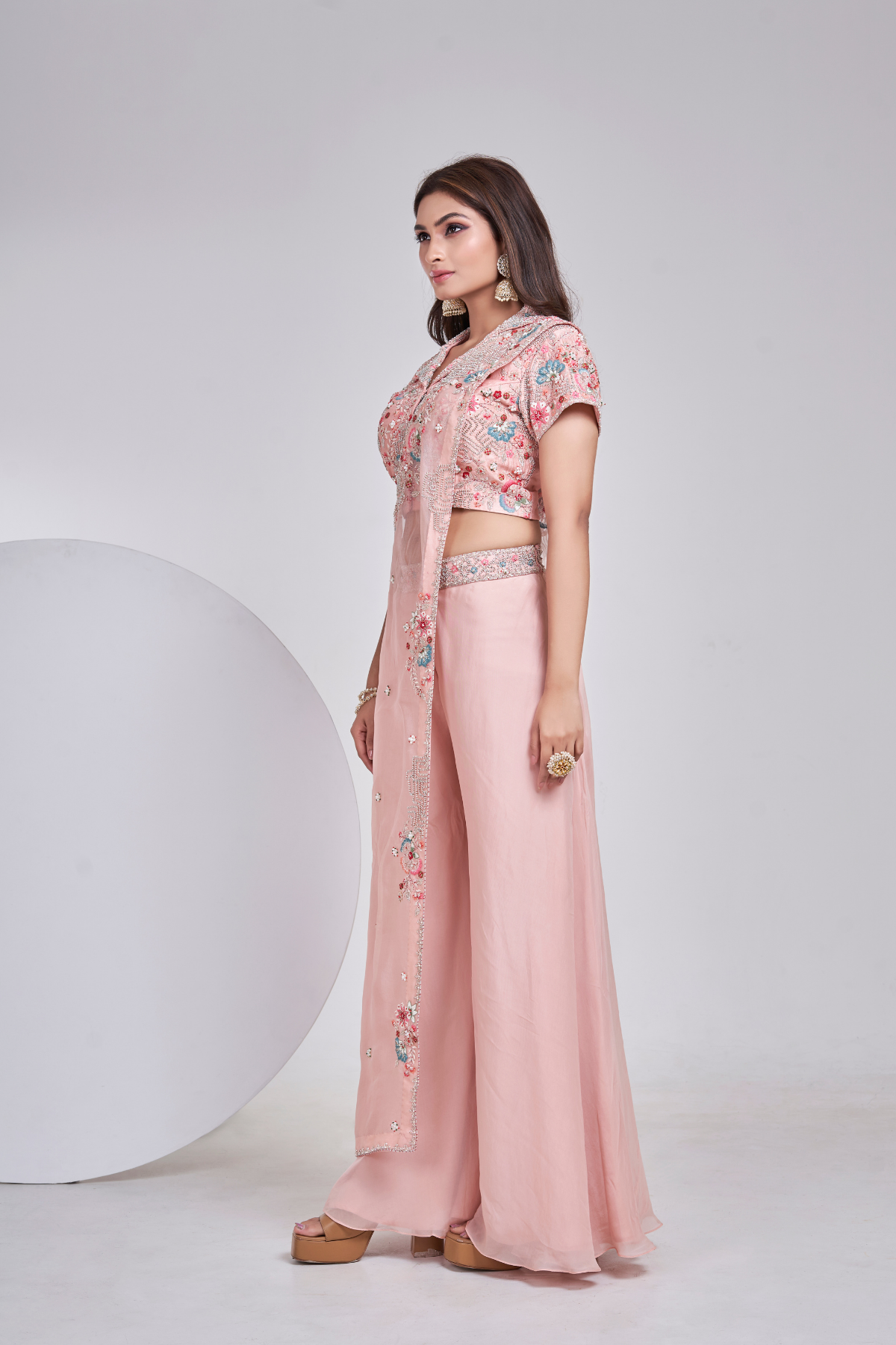 Eira Set in Blush Pink