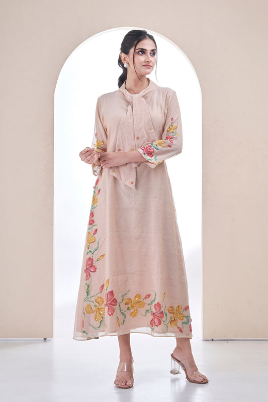 Ivory Canvas Dress