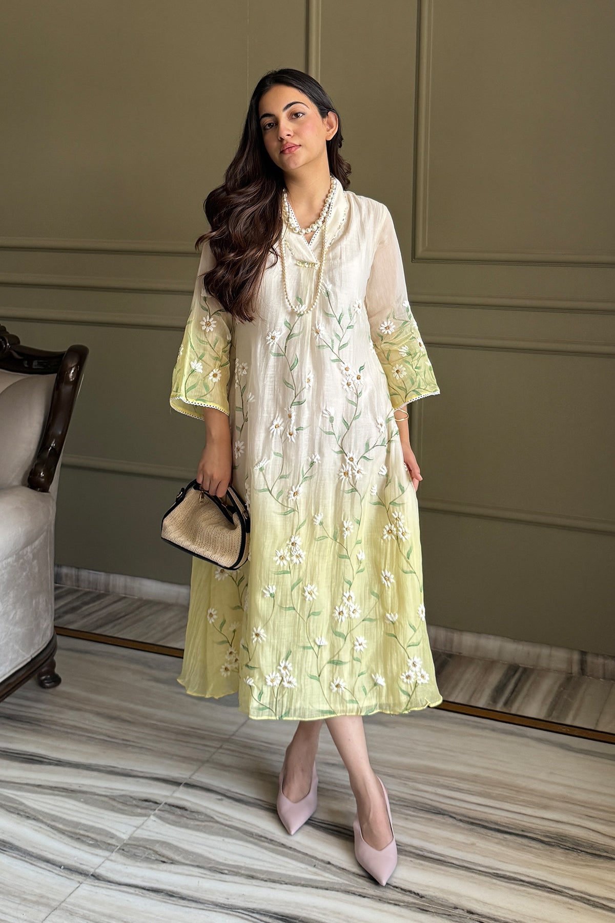 Sun-Drenched Ombre Dress