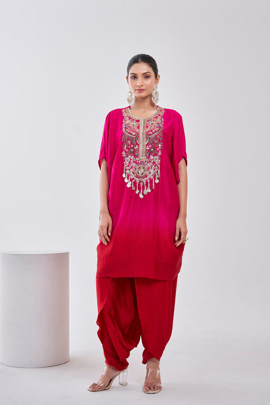 Gulaab Kaftan Set