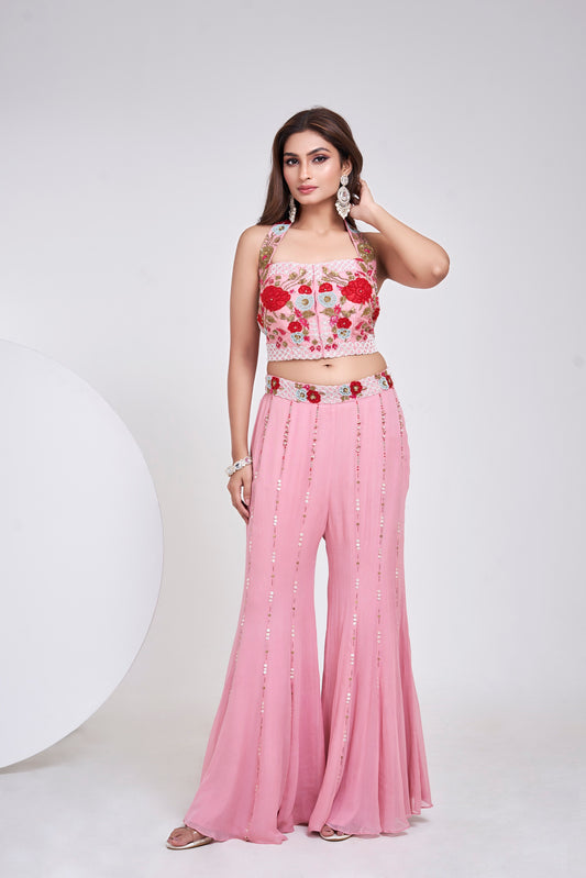 Rosette riot set in Pink