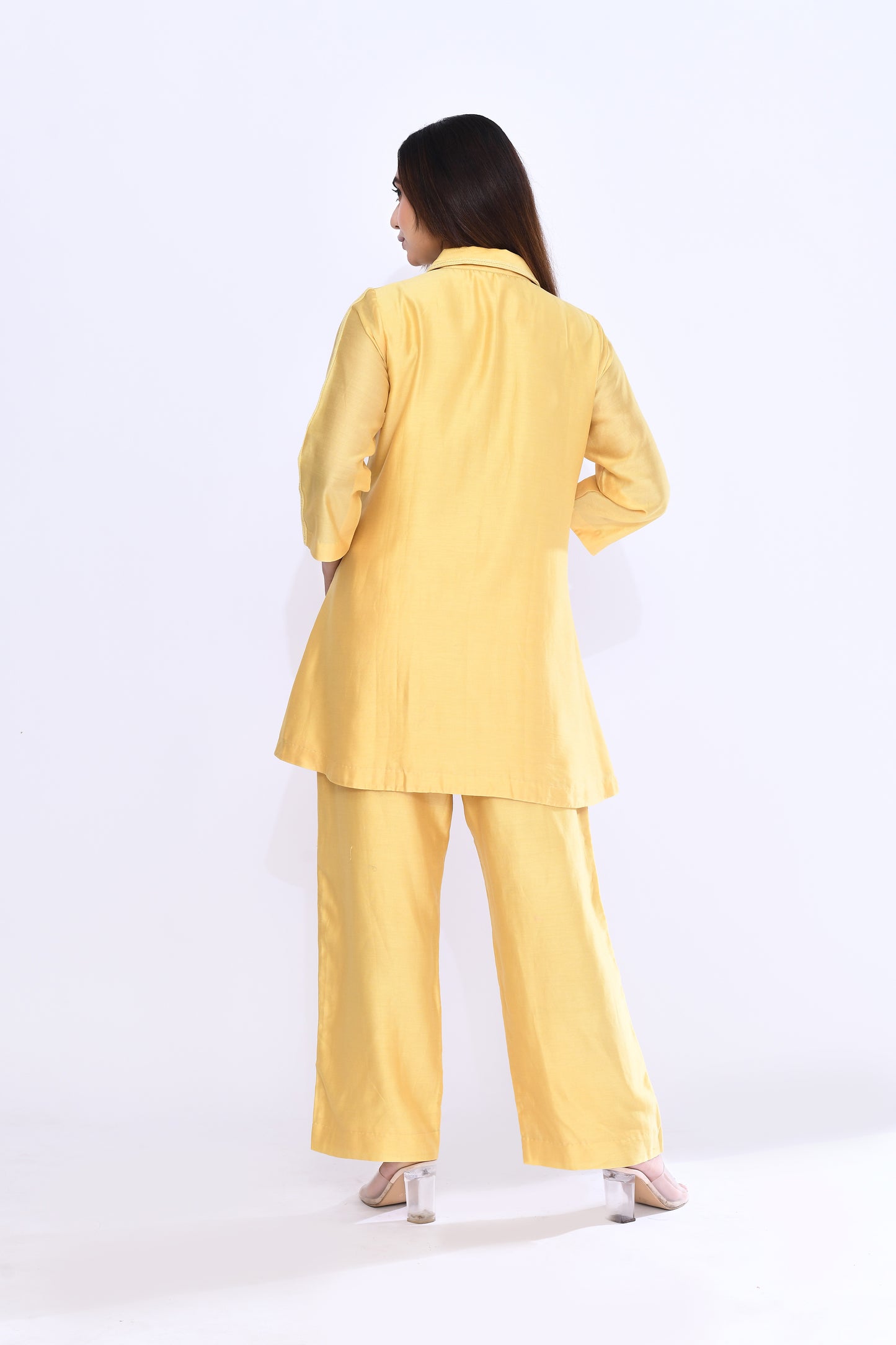Spiral Coord Set in Yellow