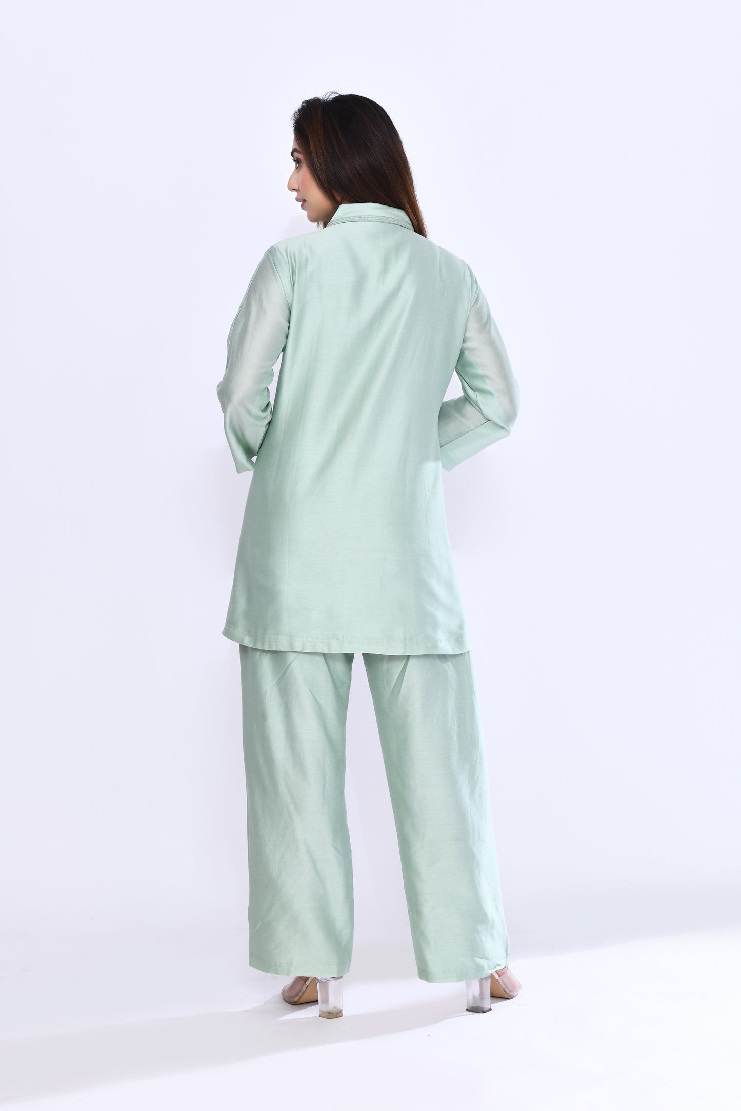 Spiral Coord Set in Sea Green