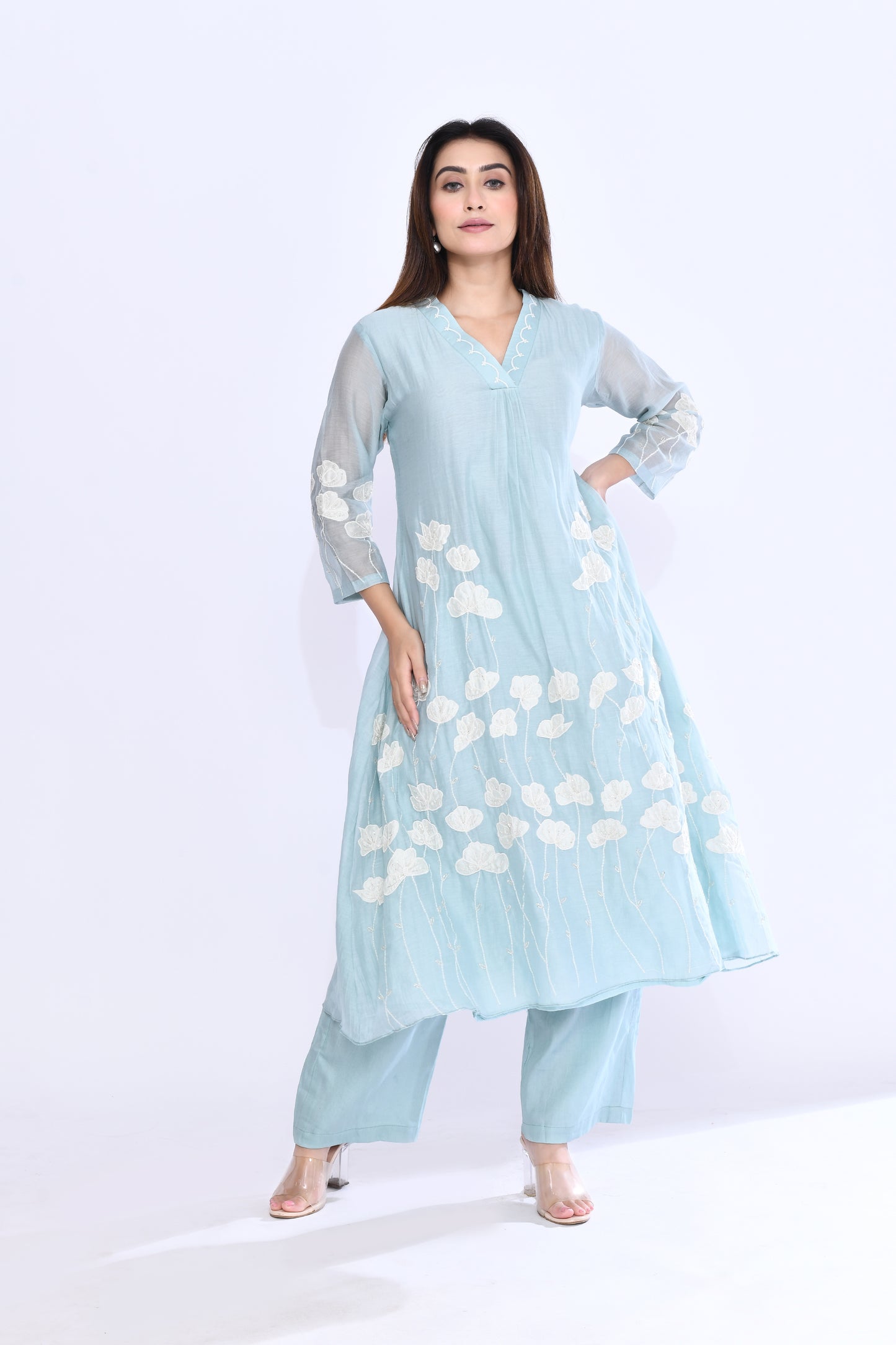 Petal Set in Powder Blue
