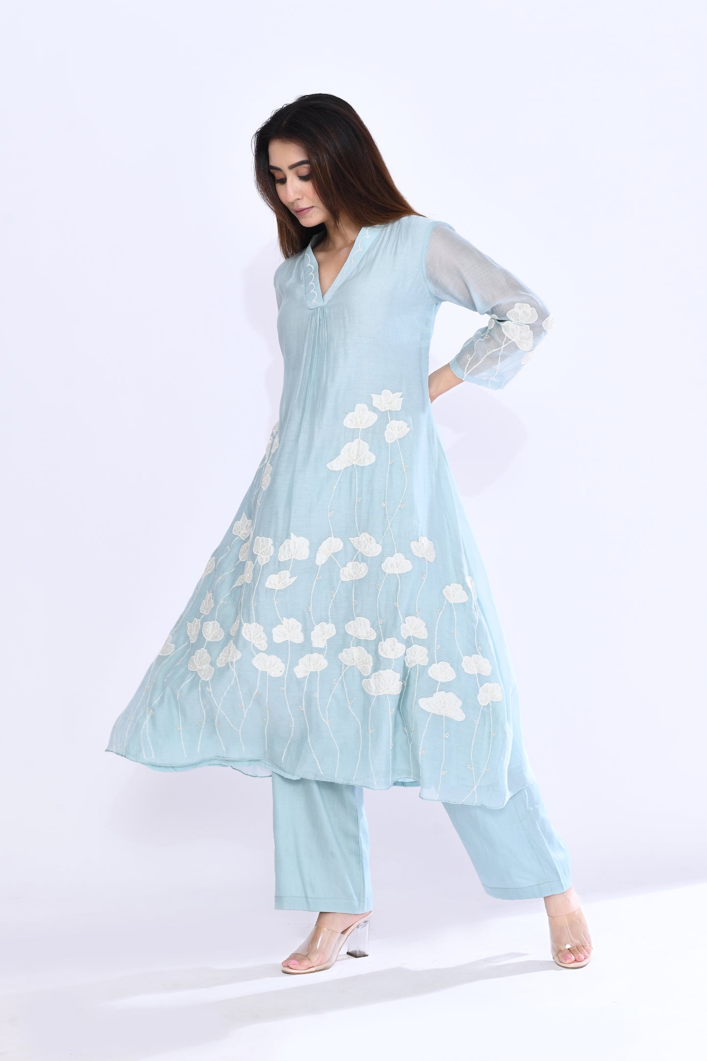 Petal Set in Powder Blue