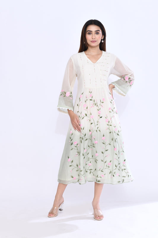 Mint Meadow Ombre Dress