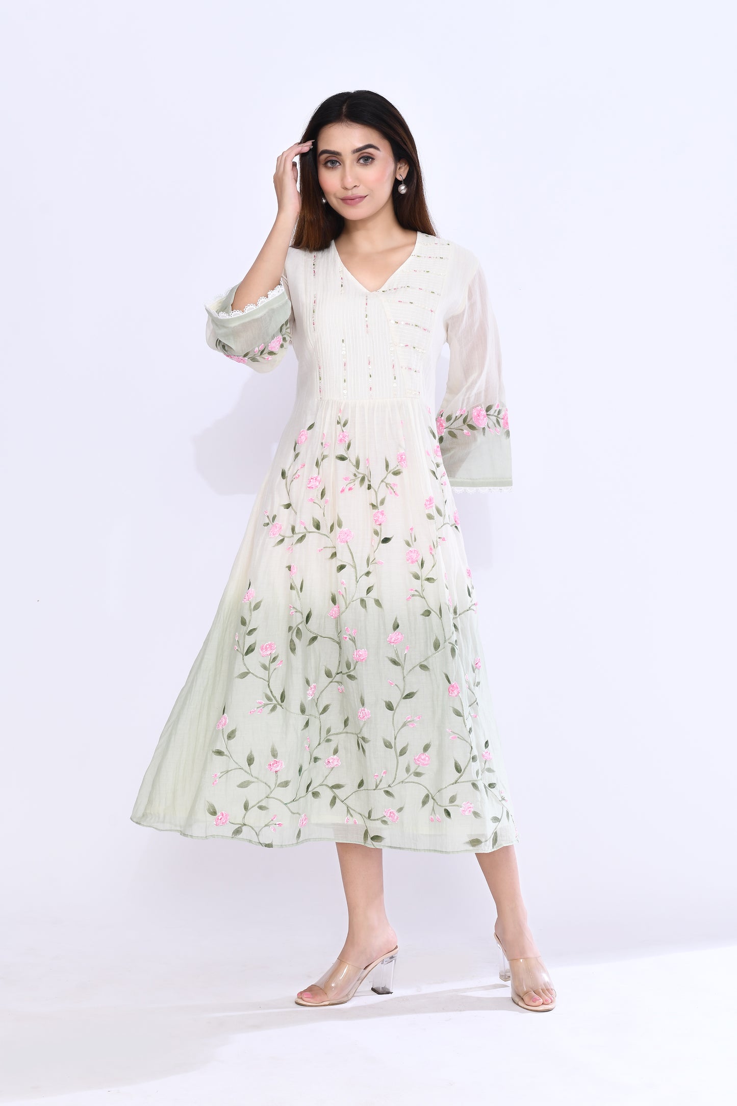 Mint Meadow Ombre Dress