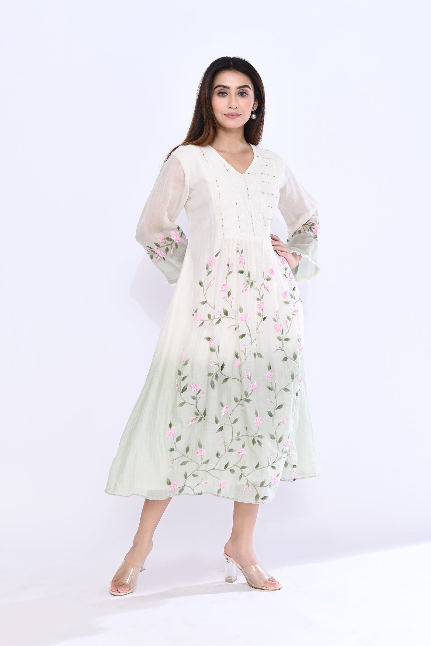Mint Meadow Ombre Dress