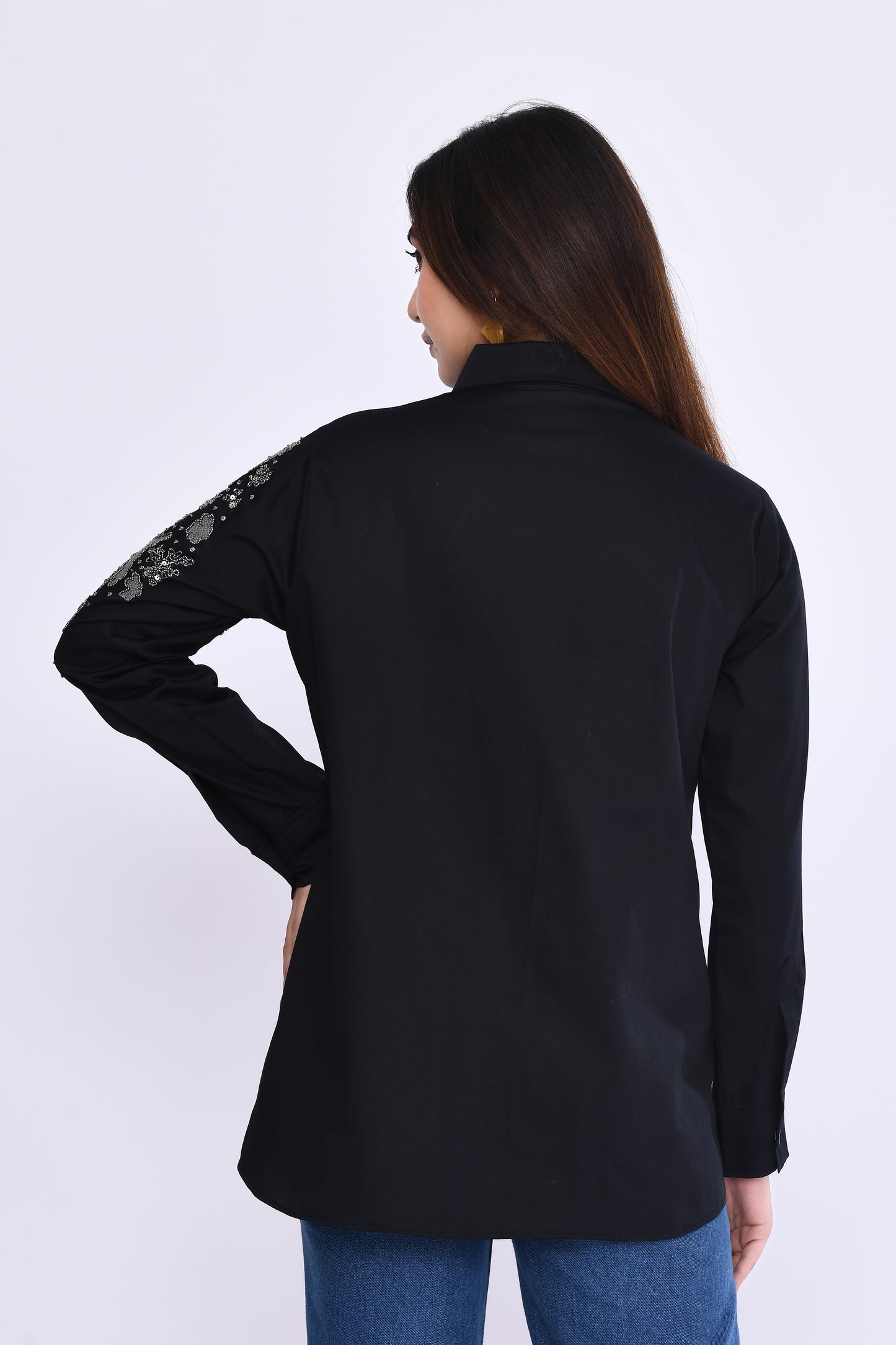 Cloud Shirt in Noir