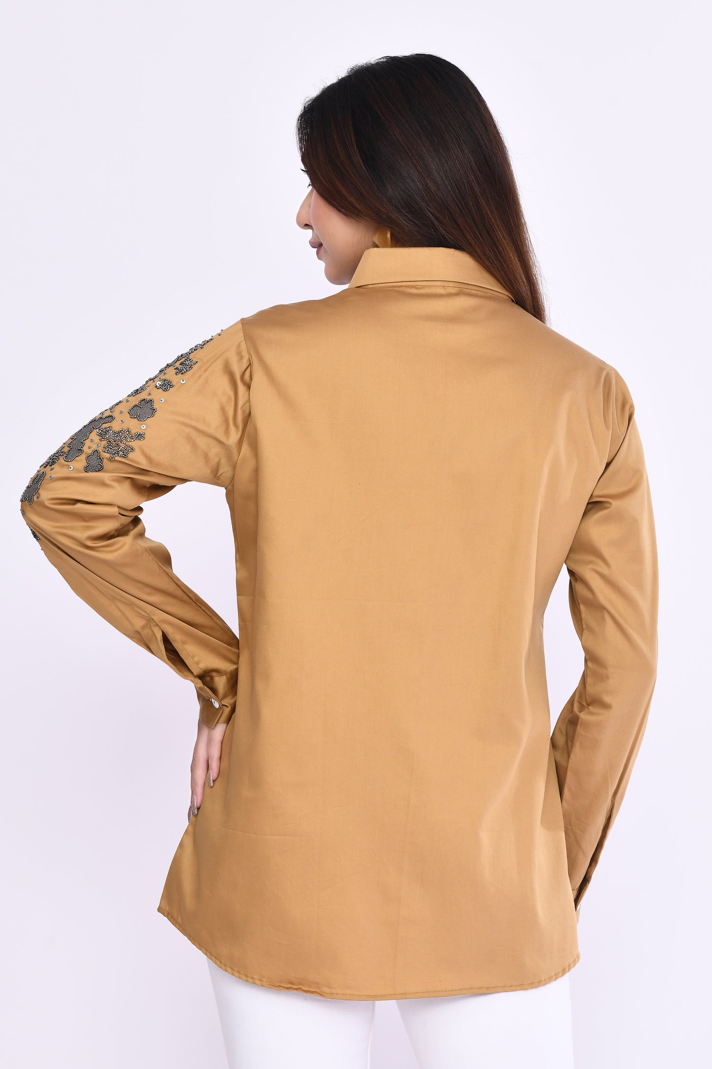Cloud Shirt in Ochre