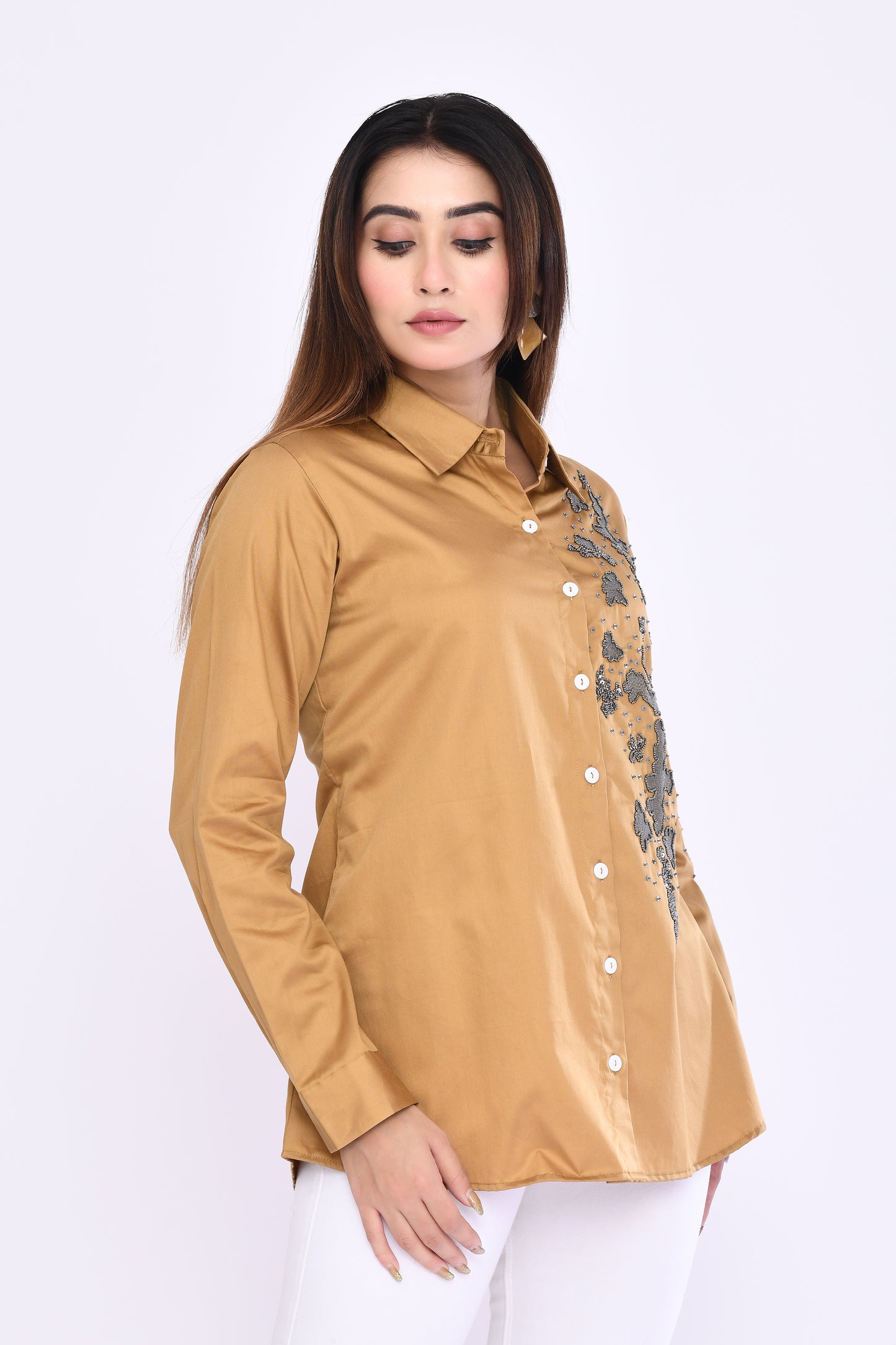 Cloud Shirt in Ochre