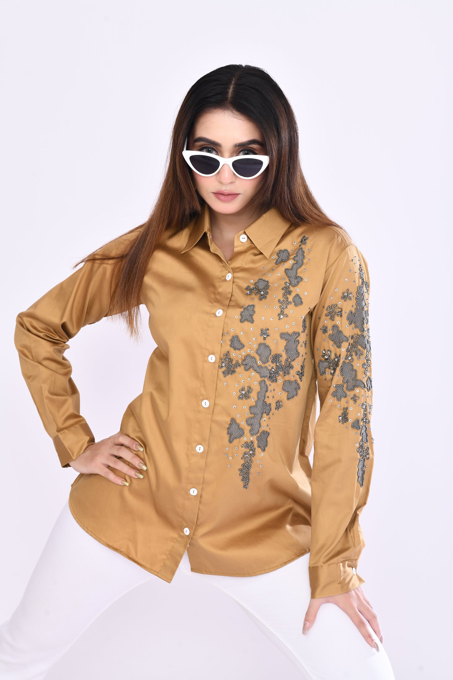 Cloud Shirt in Ochre