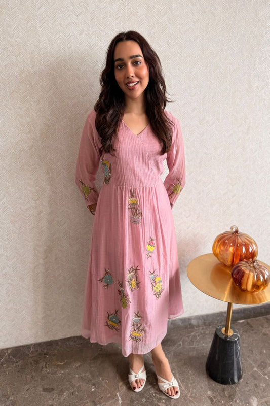 Blush Fleur Dress