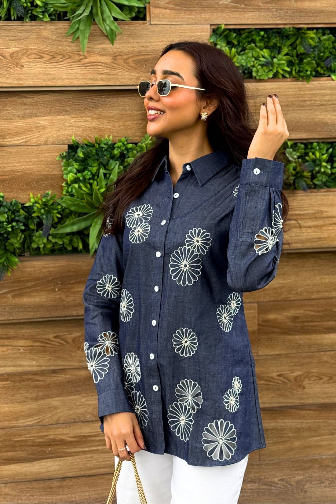 Daisy Denim Shirt