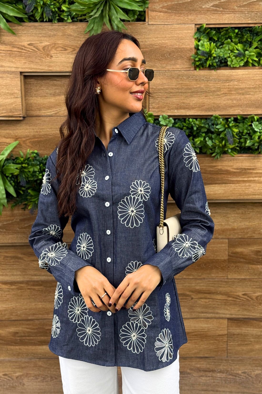 Daisy Denim Shirt