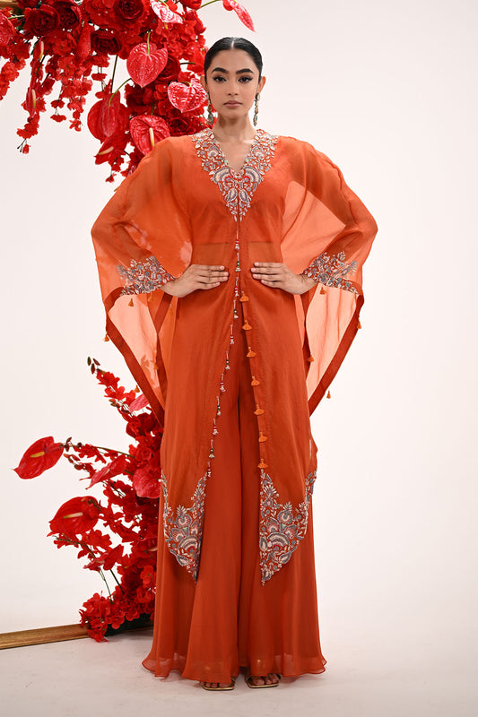 Burnt Orange Tara set